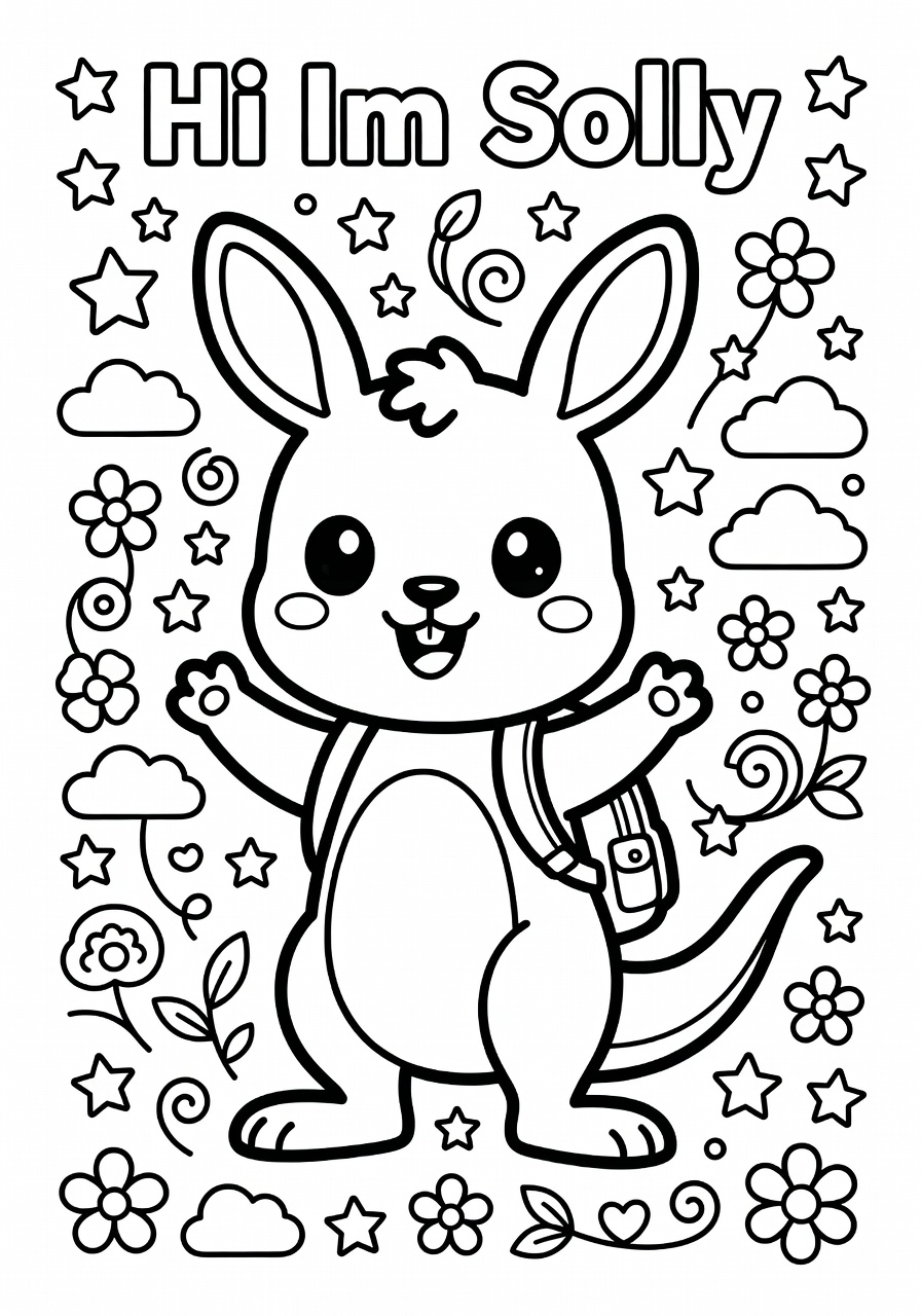 Coloring page preview